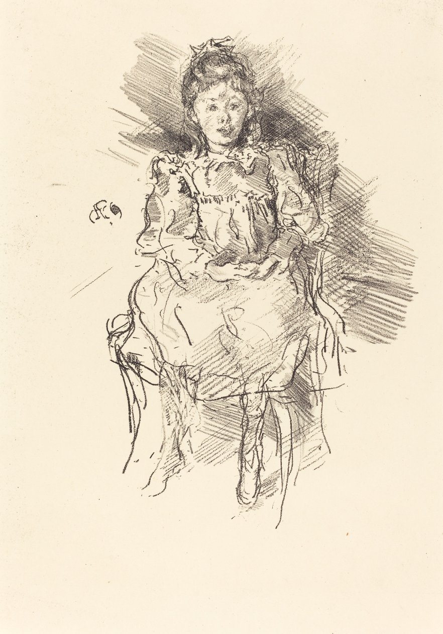 Mała Dorota autorstwa James Abbott McNeill Whistler