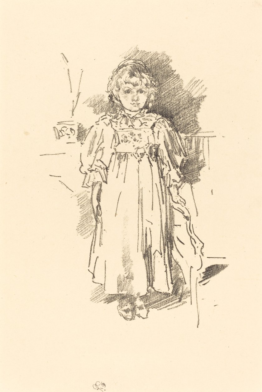 Mała Evelyn autorstwa James Abbott McNeill Whistler