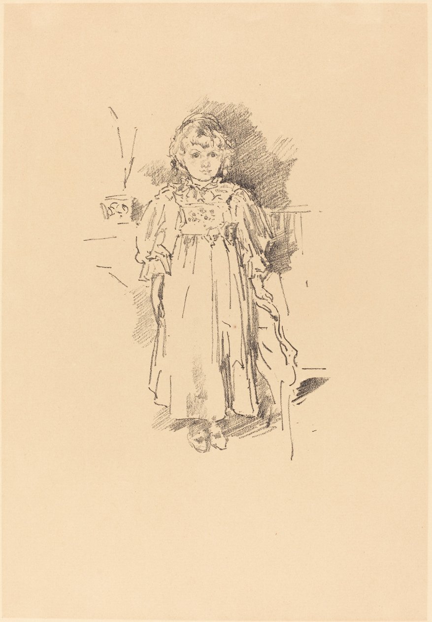 Mała Evelyn autorstwa James Abbott McNeill Whistler