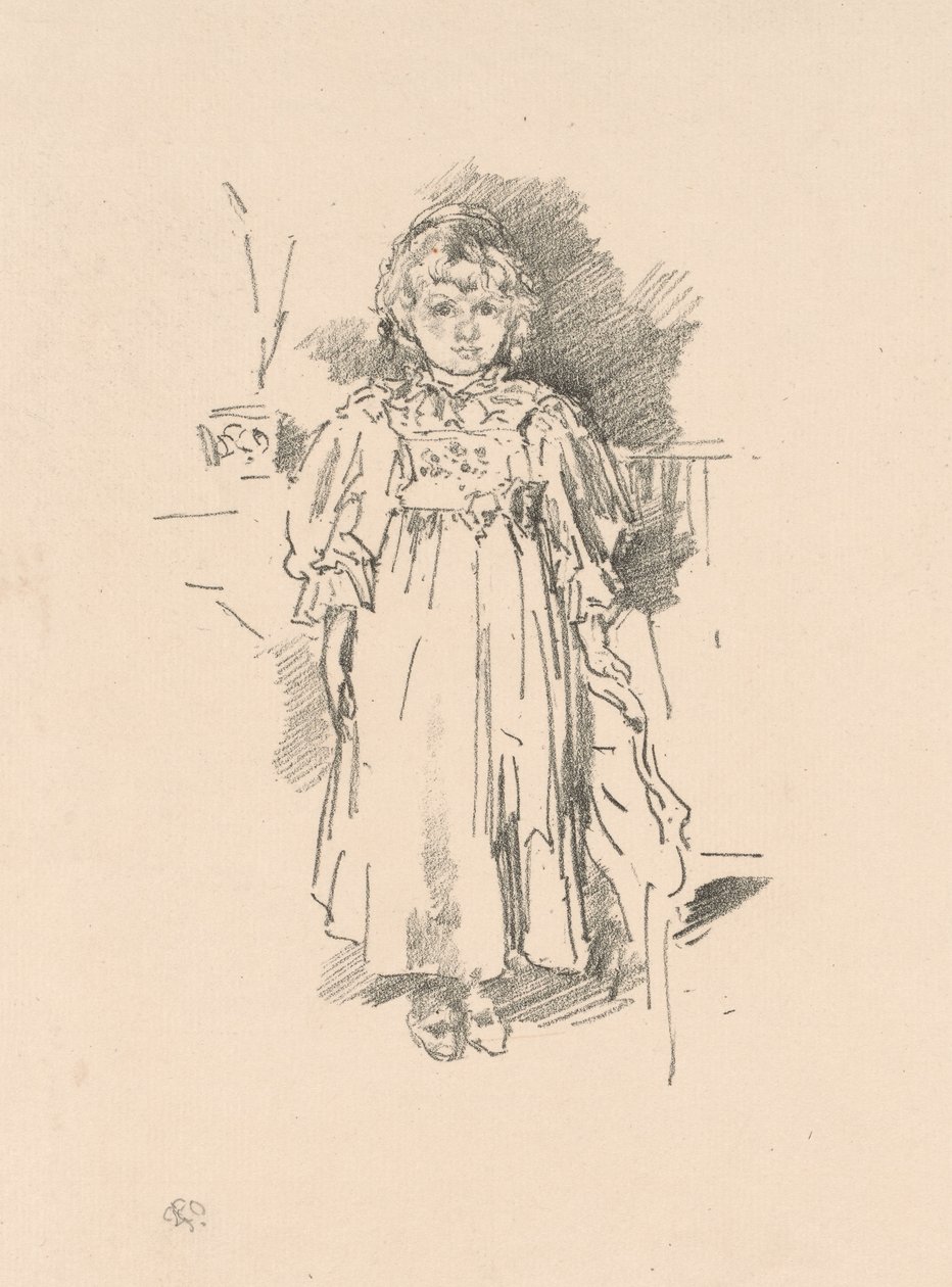 Mała Evelyn autorstwa James Abbott McNeill Whistler