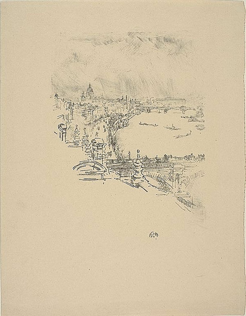 Mały Londyn autorstwa James Abbott McNeill Whistler