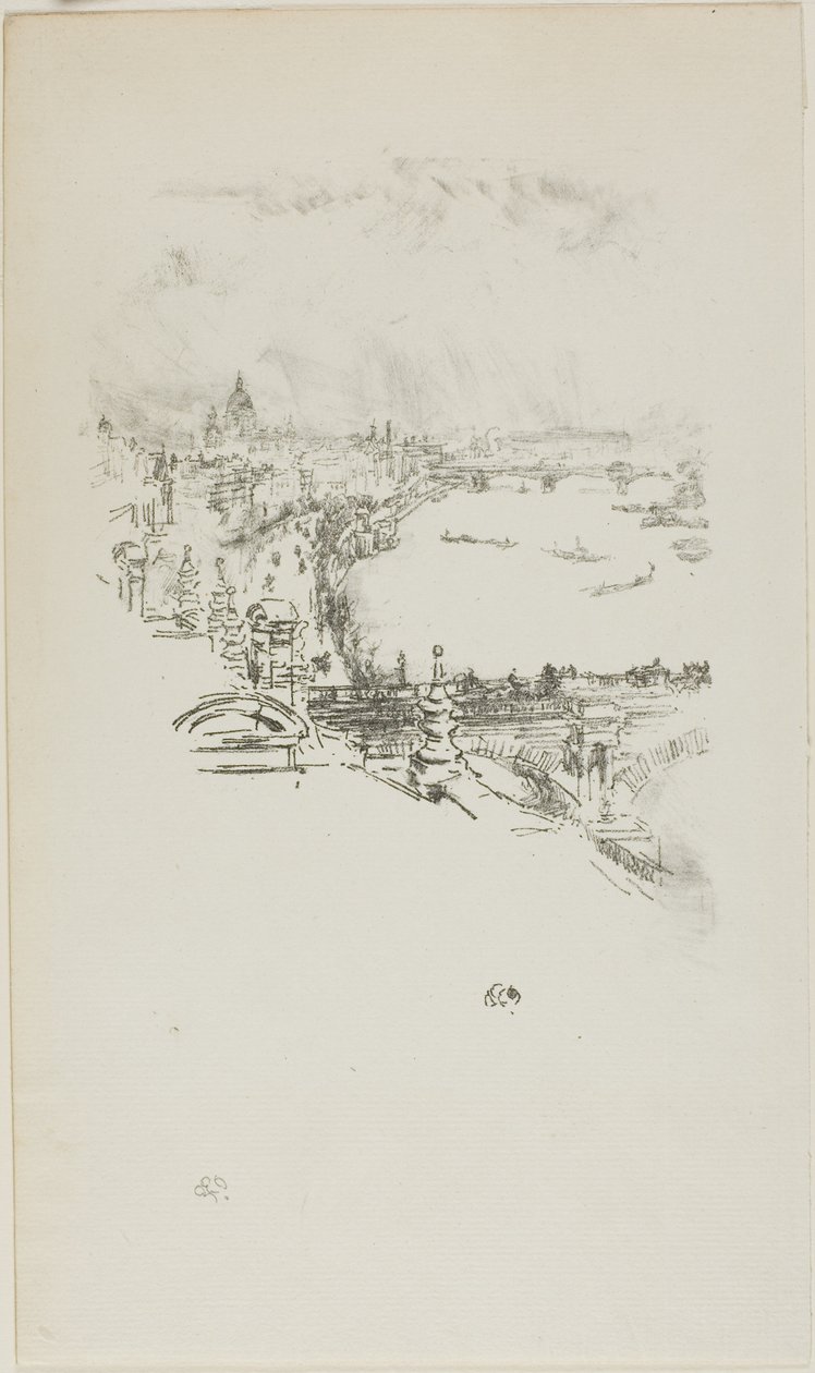 Mały Londyn autorstwa James McNeill Whistler