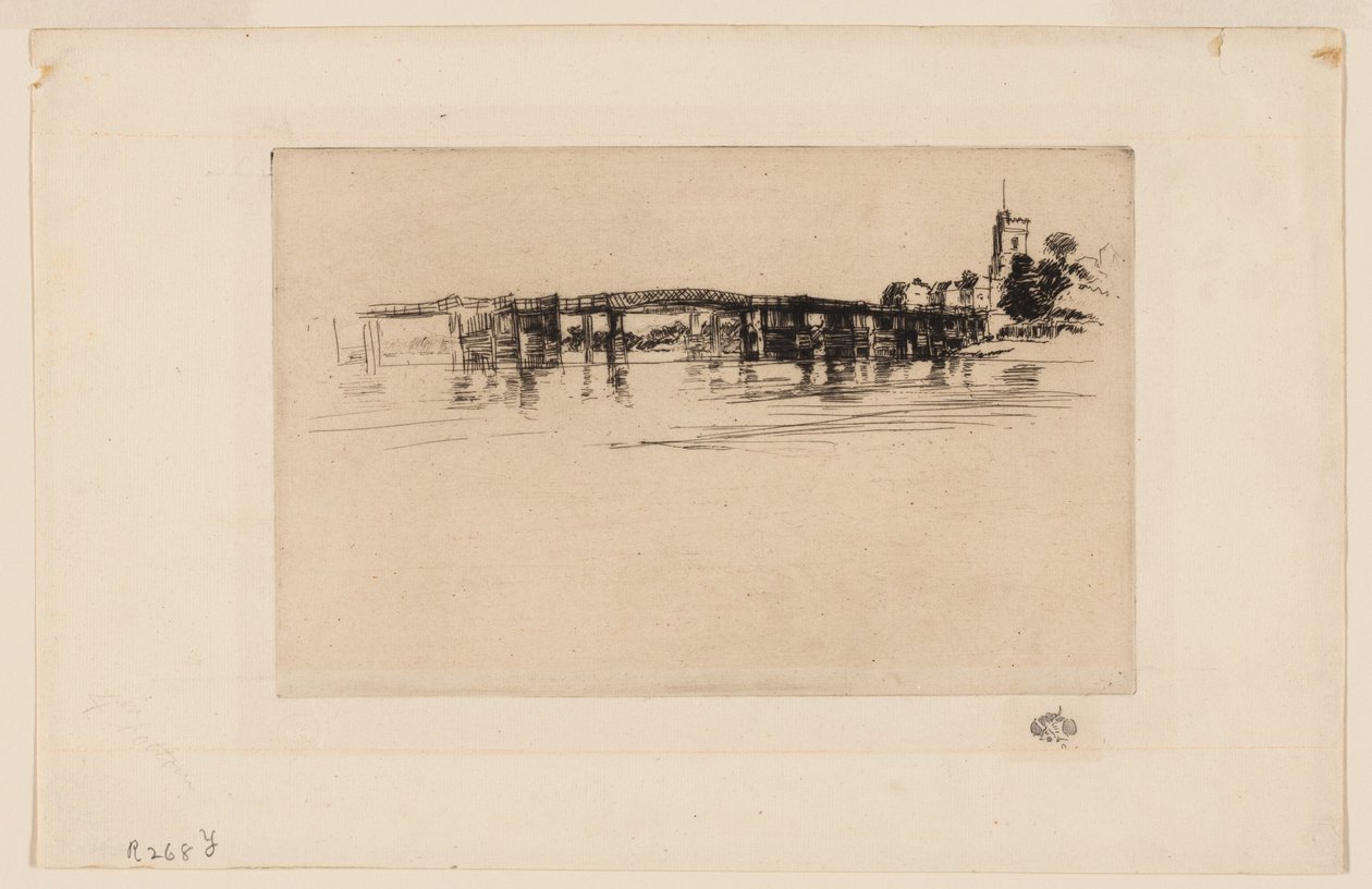 Most Little Putney autorstwa James Abbott McNeill Whistler