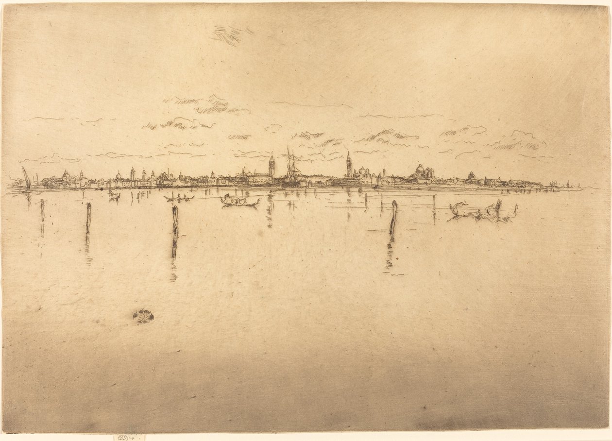 Mała Wenecja autorstwa James Abbott McNeill Whistler