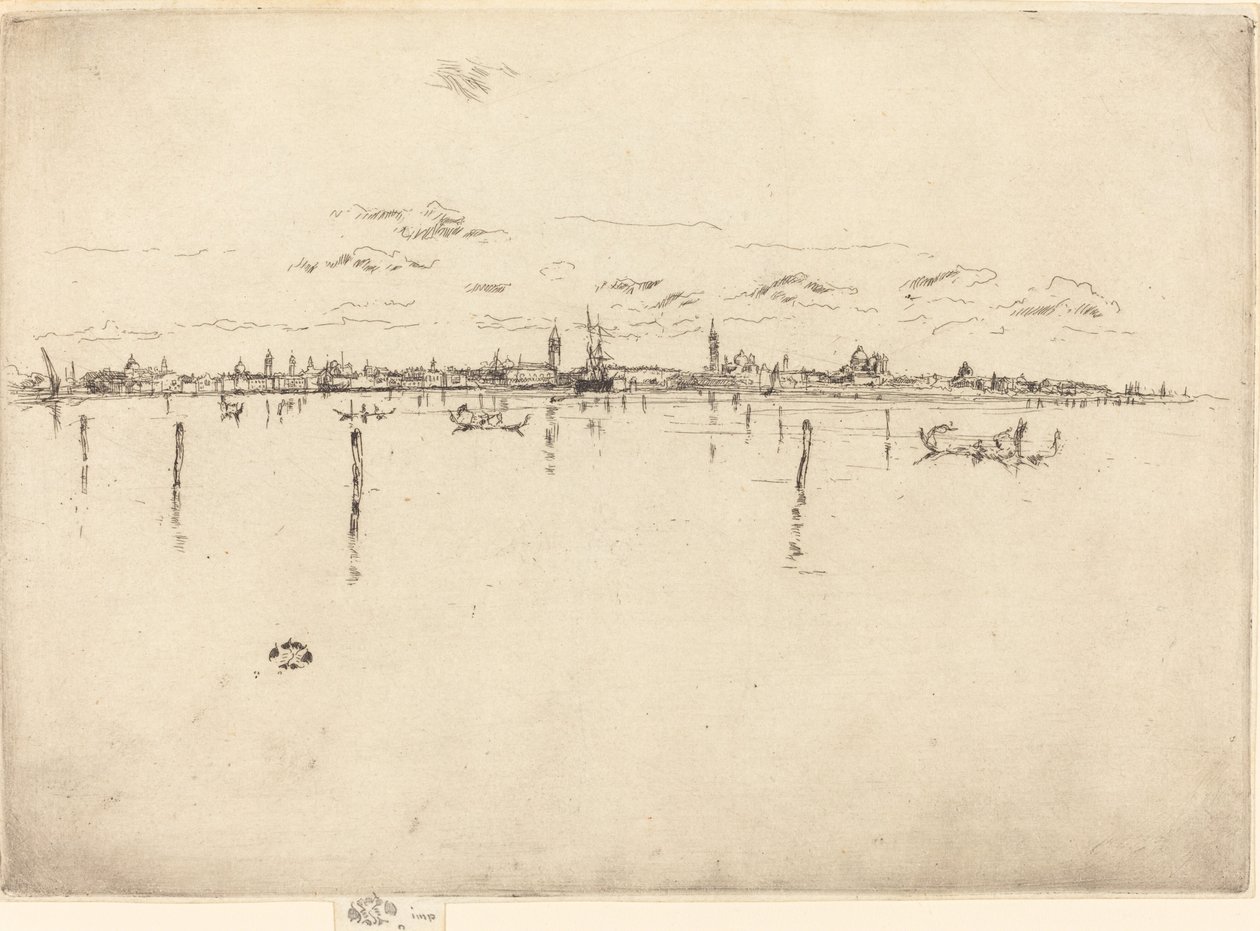 Mała Wenecja autorstwa James Abbott McNeill Whistler