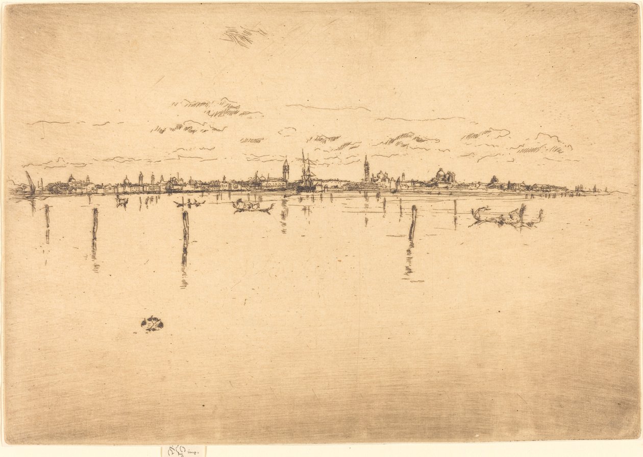 Mała Wenecja autorstwa James Abbott McNeill Whistler