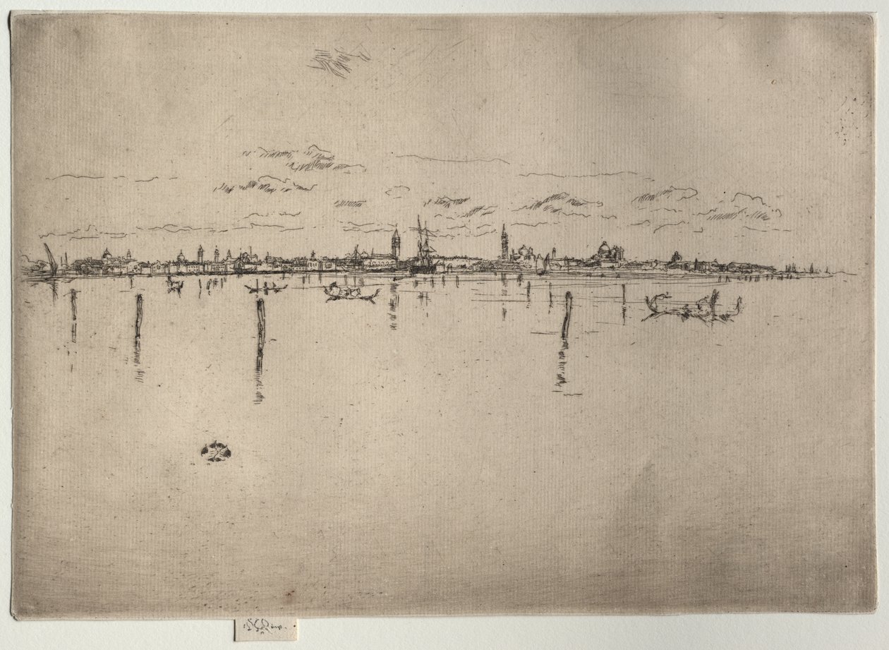 Mała Wenecja autorstwa James McNeill Whistler