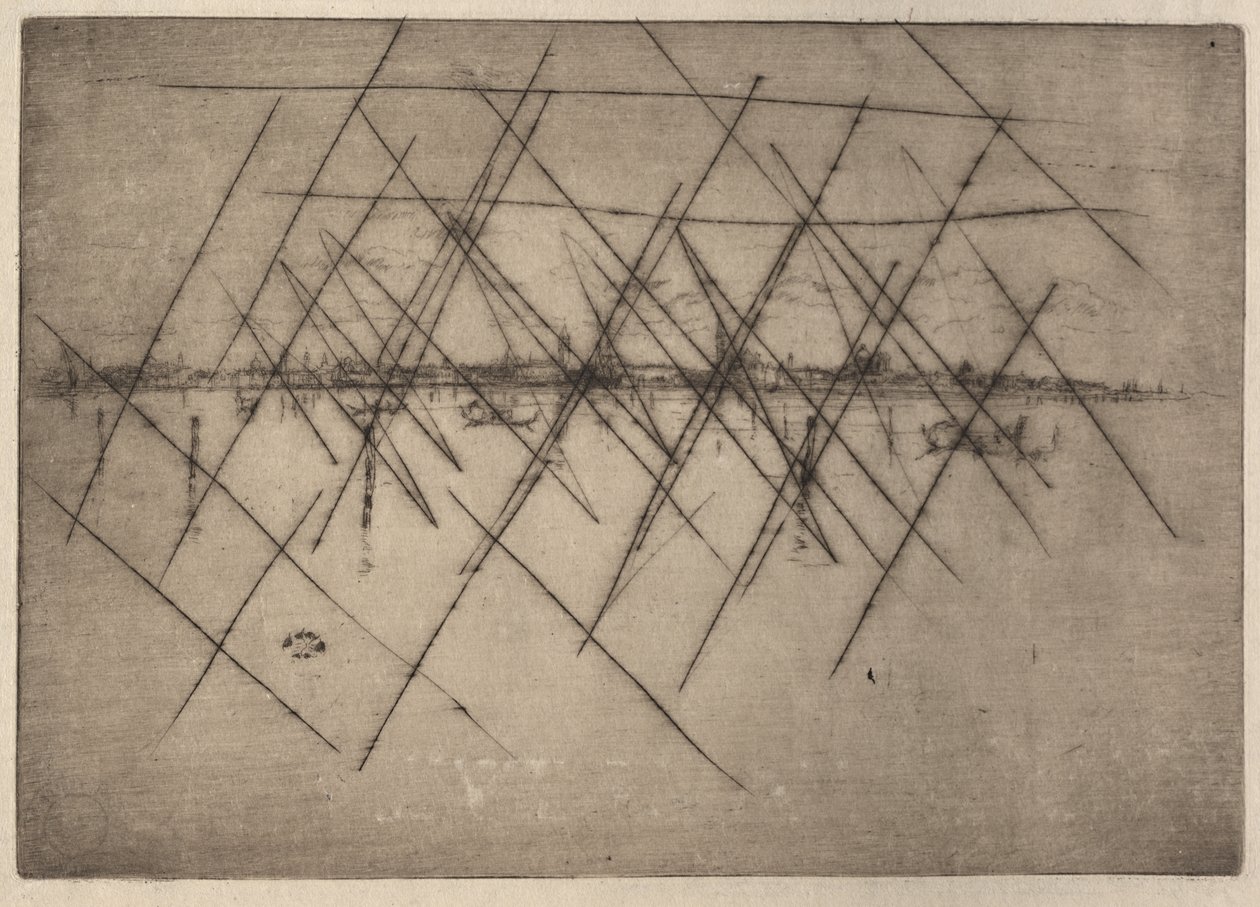 Mała Wenecja autorstwa James McNeill Whistler