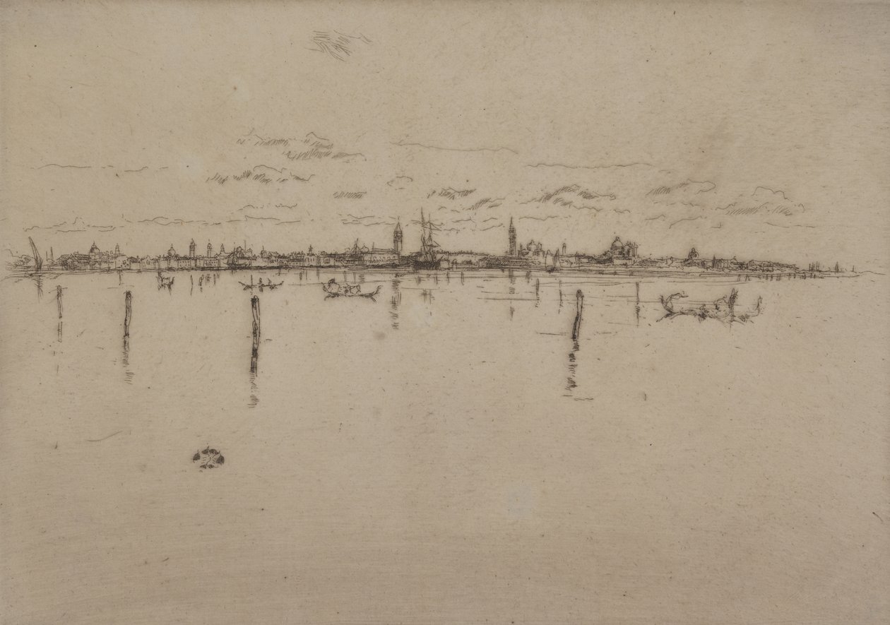 Mała Wenecja autorstwa James McNeill Whistler