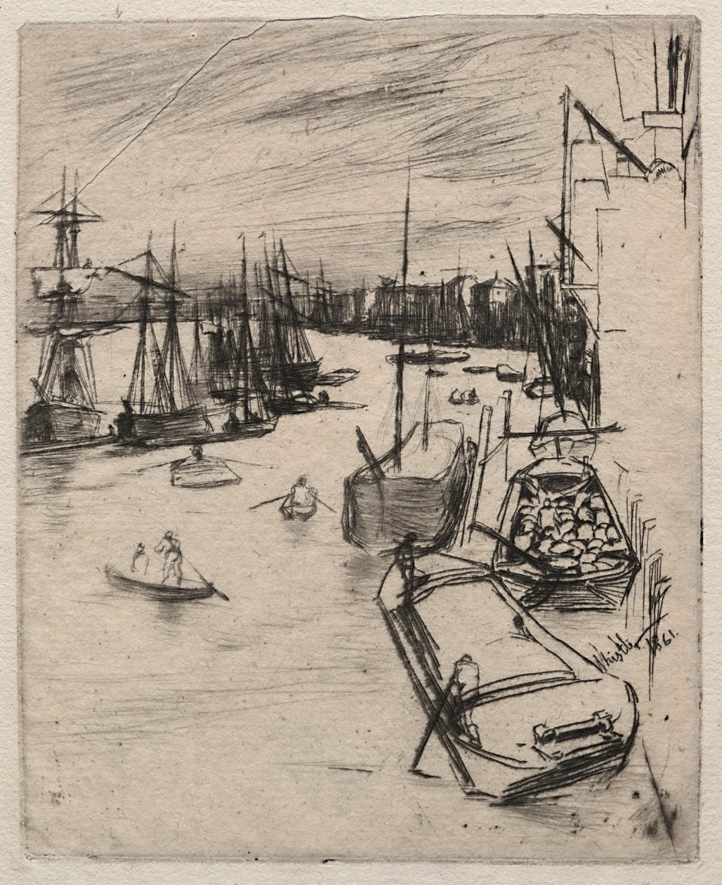Little Wapping autorstwa James McNeill Whistler