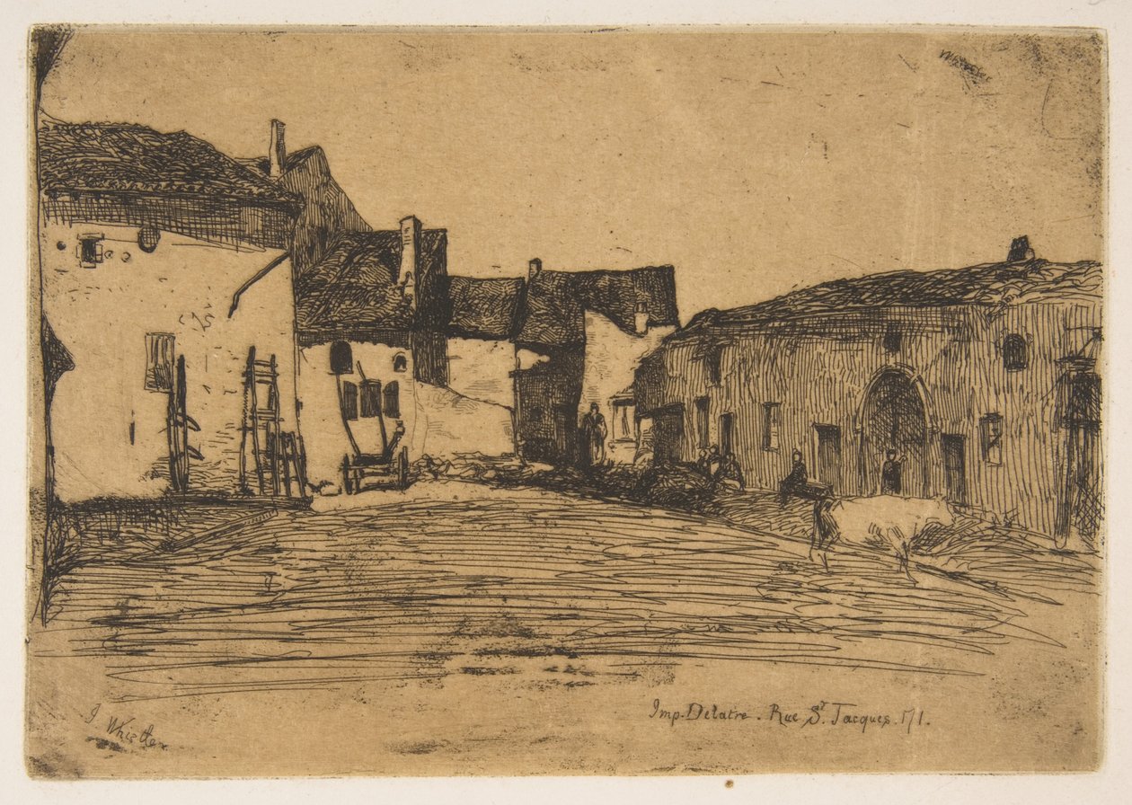 Liverdun autorstwa James McNeill Whistler
