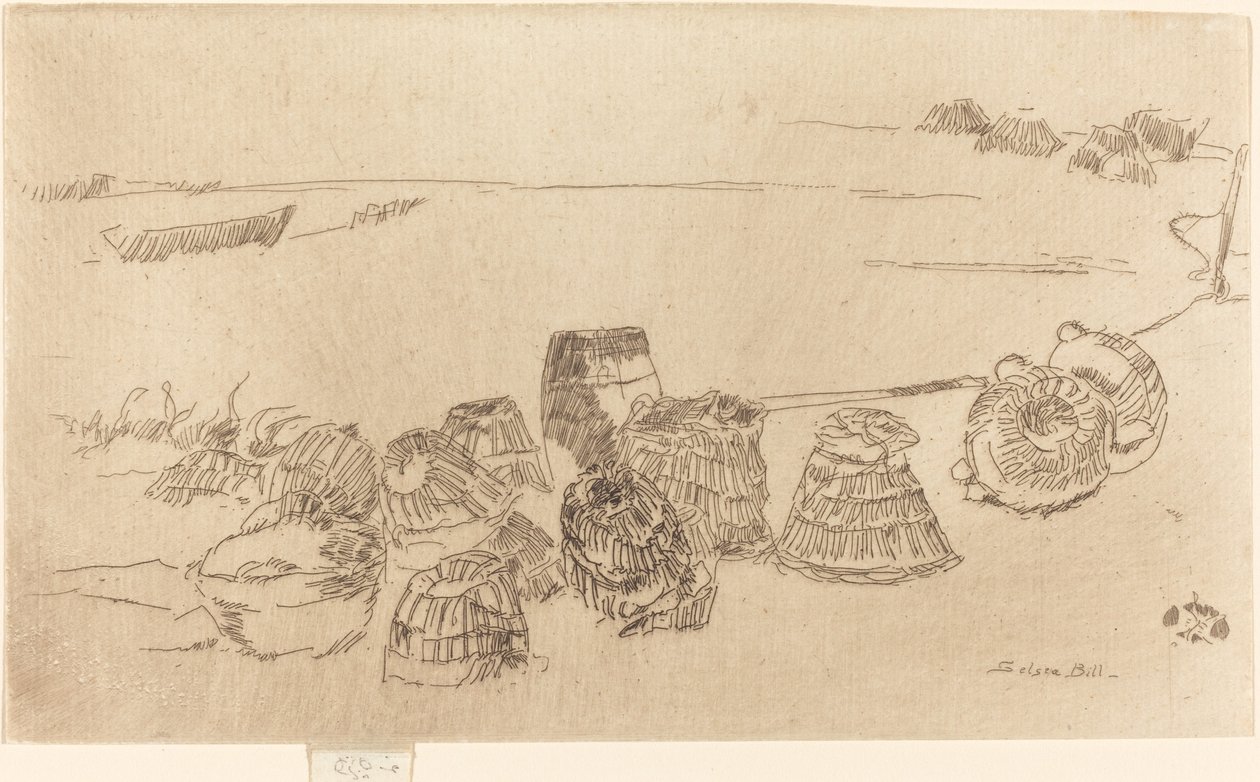 Garnki z homarami autorstwa James Abbott McNeill Whistler