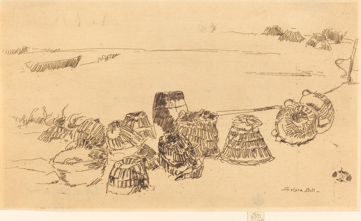 Garnki z homarami autorstwa James Abbott McNeill Whistler