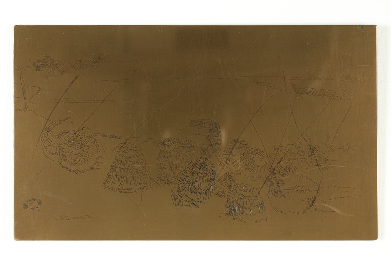 Garnki z homarem - Selsea Bill autorstwa James Abbott McNeill Whistler