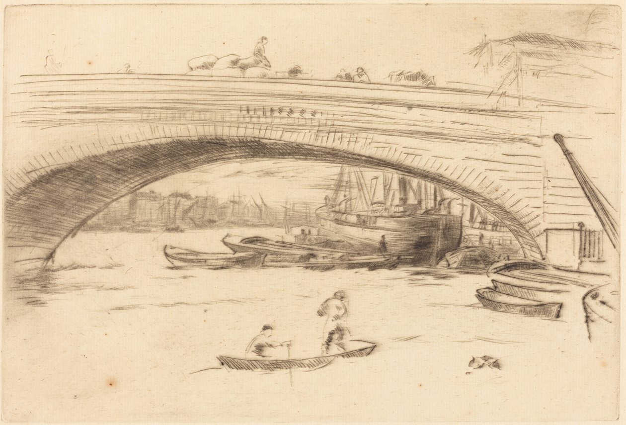 London Bridge autorstwa James McNeill Whistler