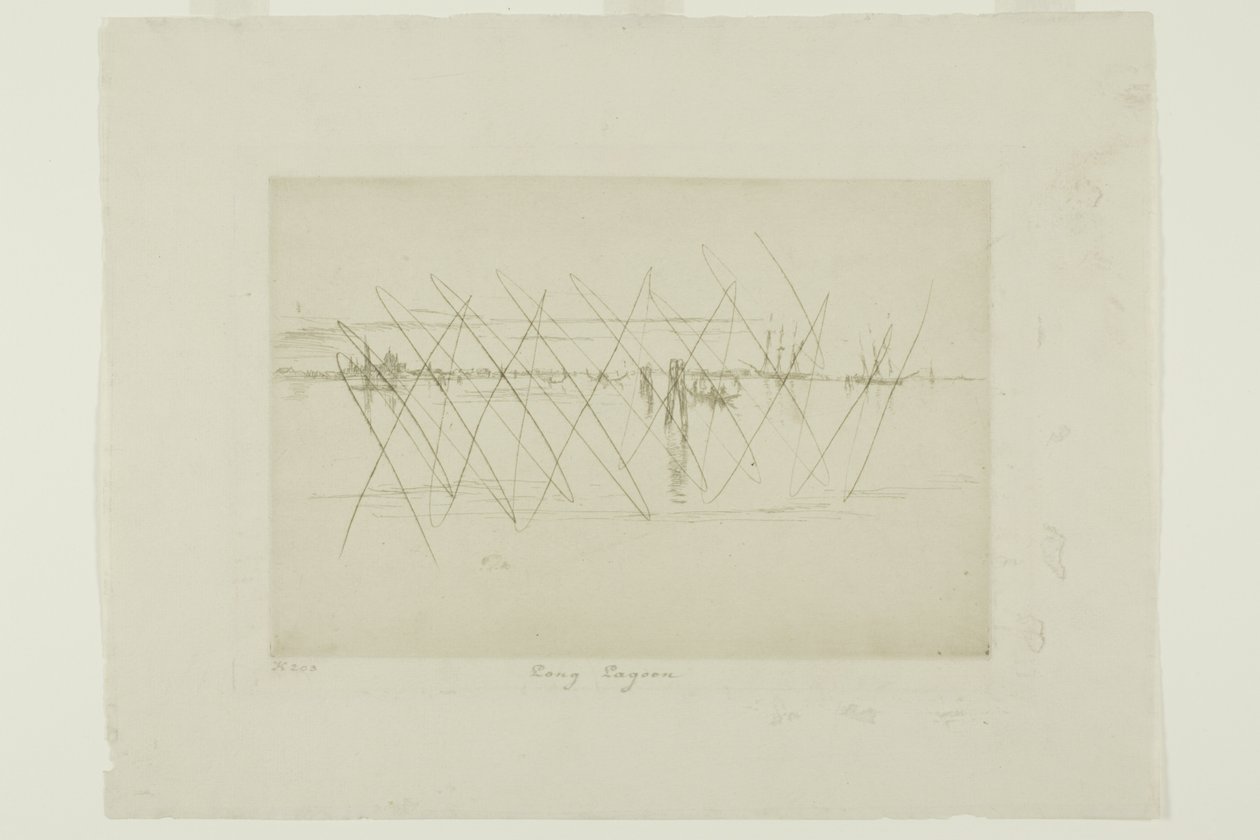 Długa Laguna autorstwa James Abbott McNeill Whistler