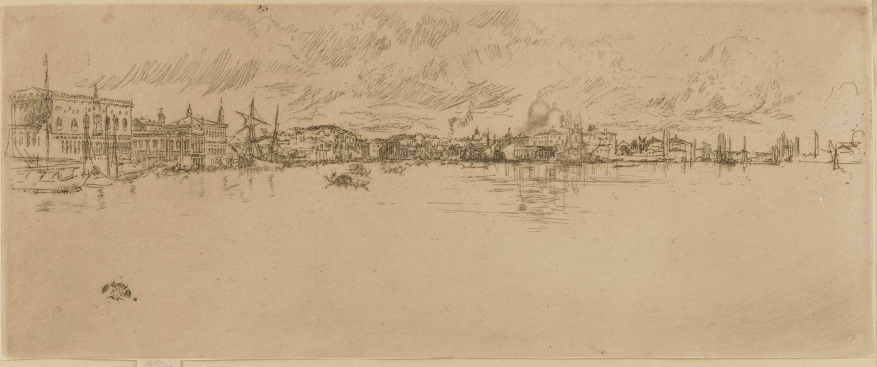 Długa Wenecja autorstwa James Abbott McNeill Whistler