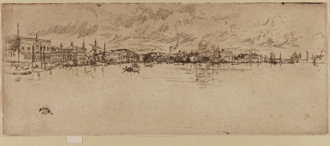 Długa Wenecja autorstwa James Abbott McNeill Whistler
