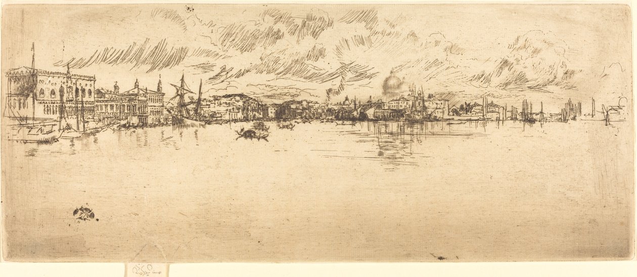 Długa Wenecja autorstwa James Abbott McNeill Whistler