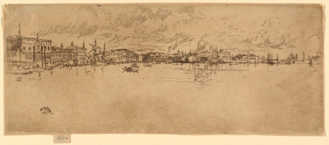 Długa Wenecja autorstwa James Abbott McNeill Whistler