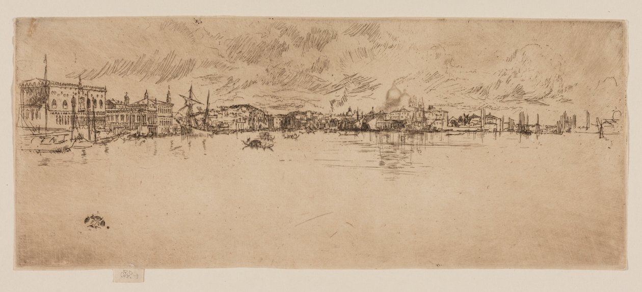 Długa Wenecja autorstwa James Abbott McNeill Whistler