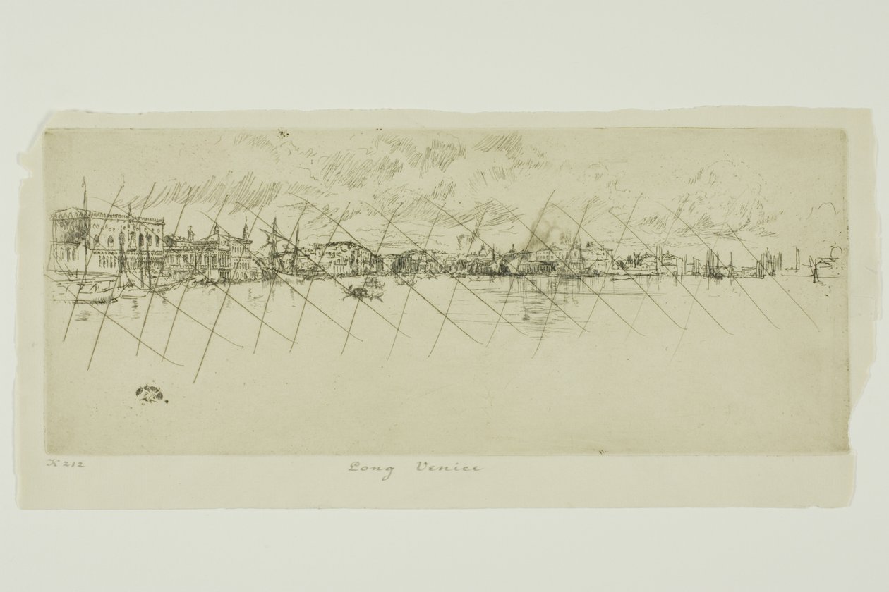 Długa Wenecja autorstwa James Abbott McNeill Whistler