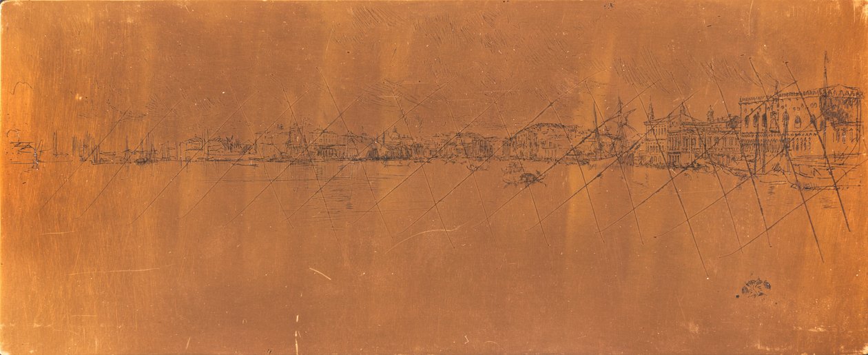 Długa Wenecja autorstwa James Abbott McNeill Whistler