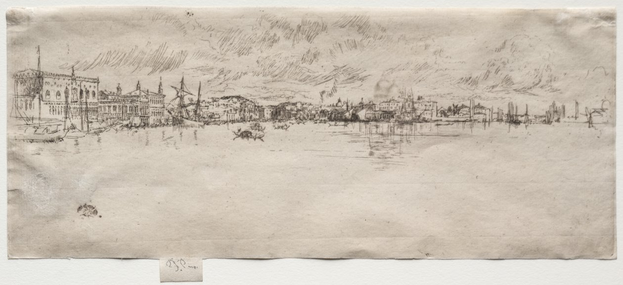 Długa Wenecja autorstwa James McNeill Whistler
