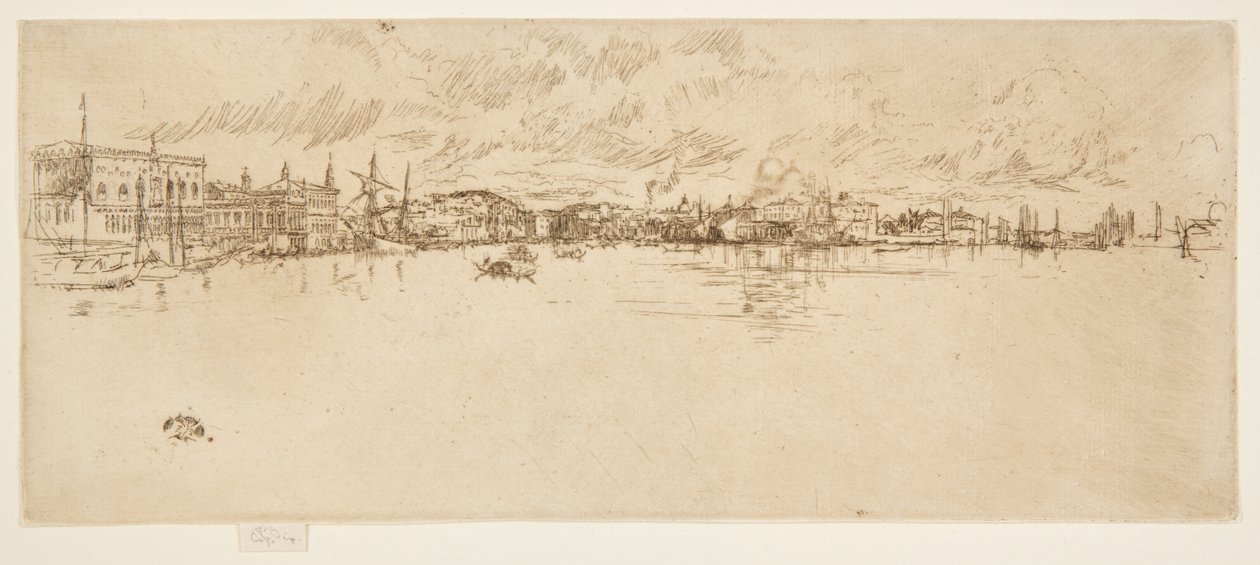 Długa Wenecja autorstwa James McNeill Whistler