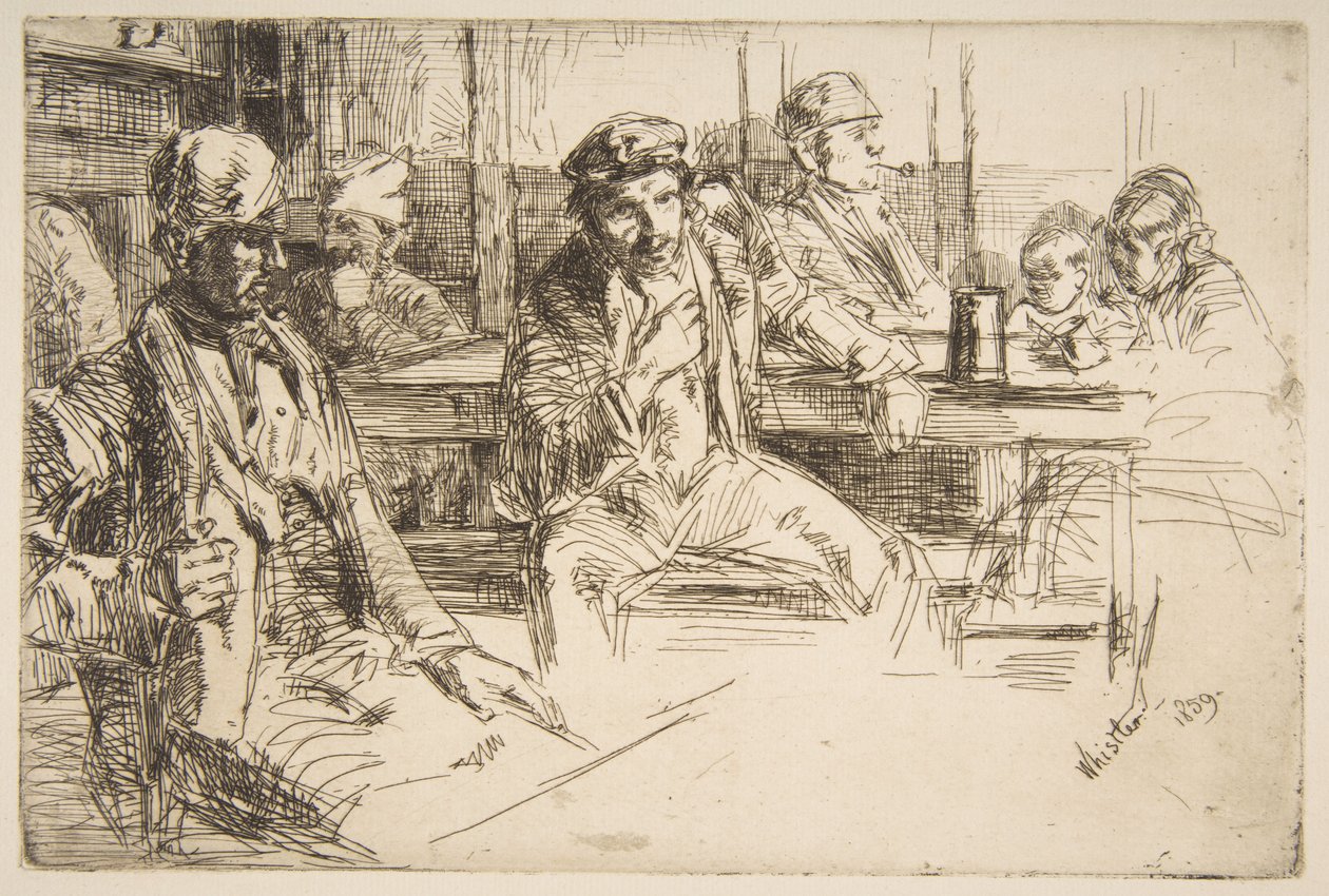 Pracownicy portowi autorstwa James McNeill Whistler