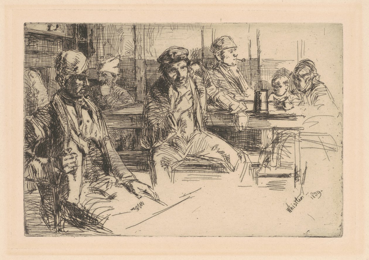 Dokerzy autorstwa James McNeill Whistler