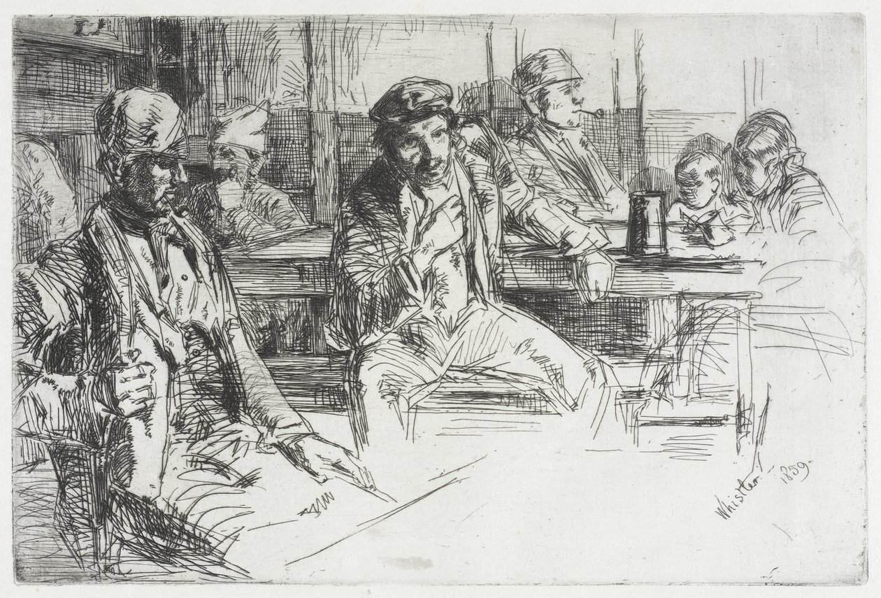 Dokerzy autorstwa James McNeill Whistler