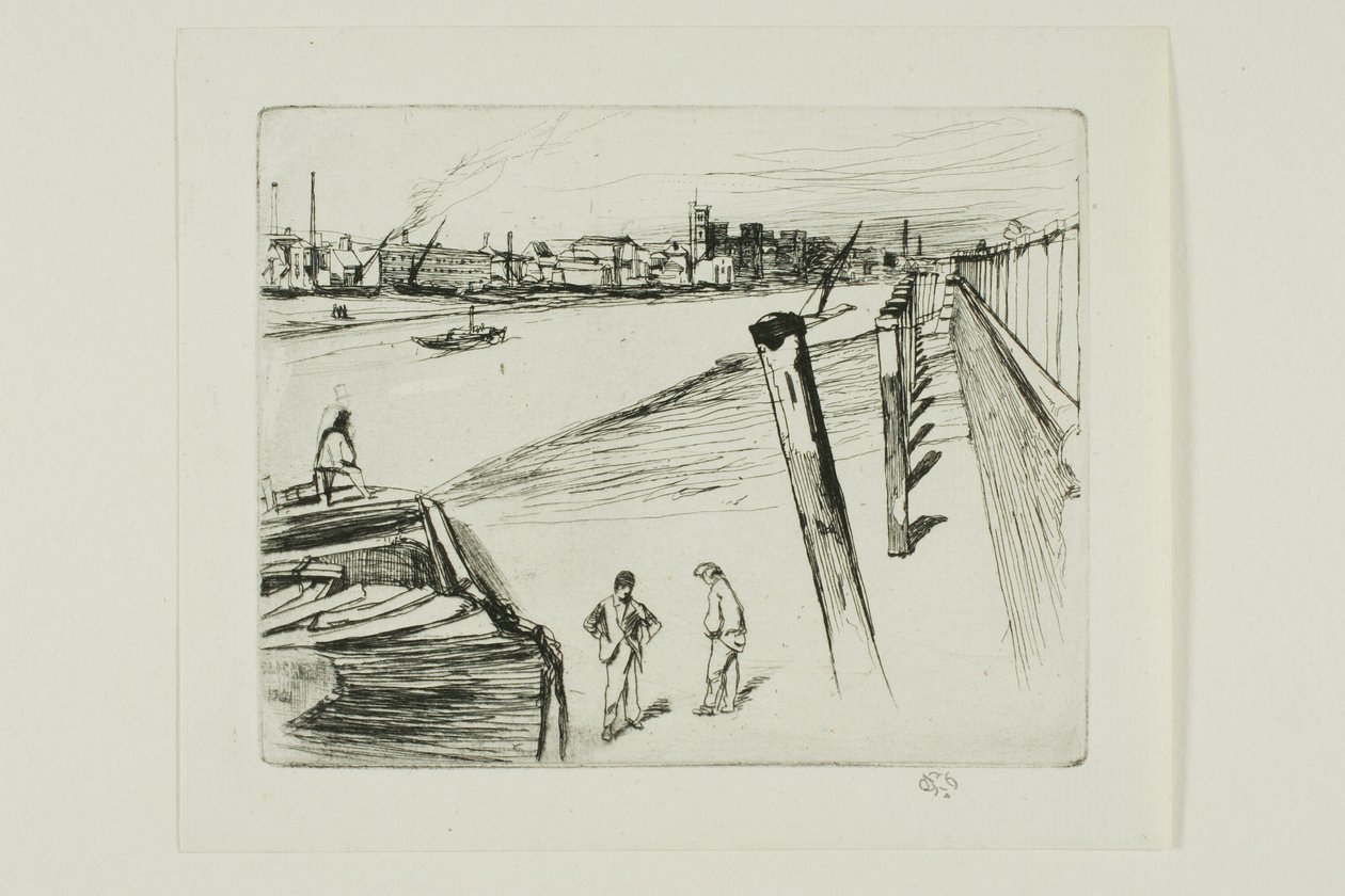 Millbank autorstwa James Abbott McNeill Whistler