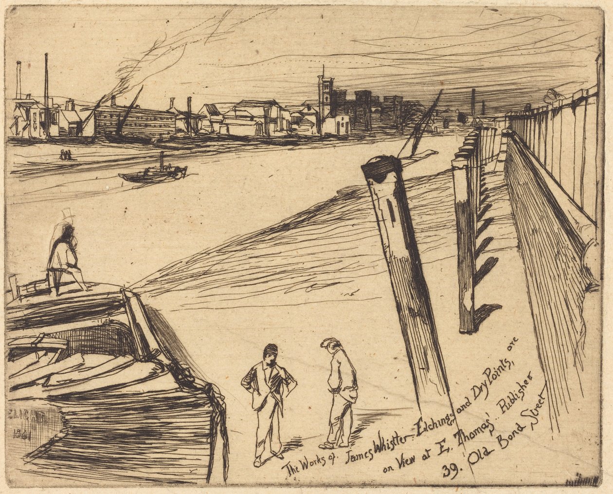 Millbank autorstwa James McNeill Whistler