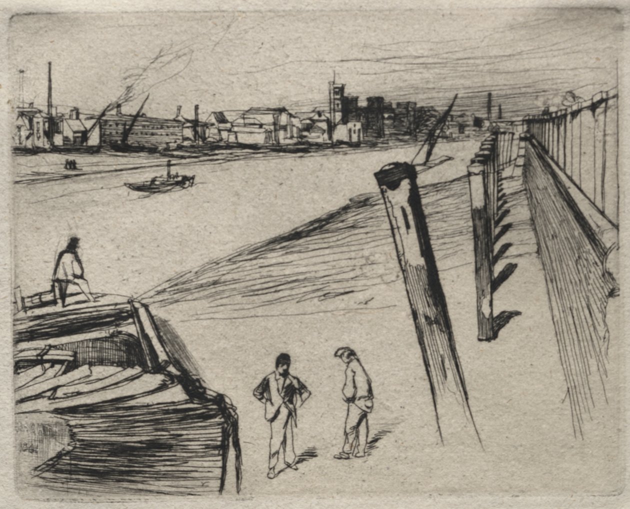 Millbank autorstwa James McNeill Whistler