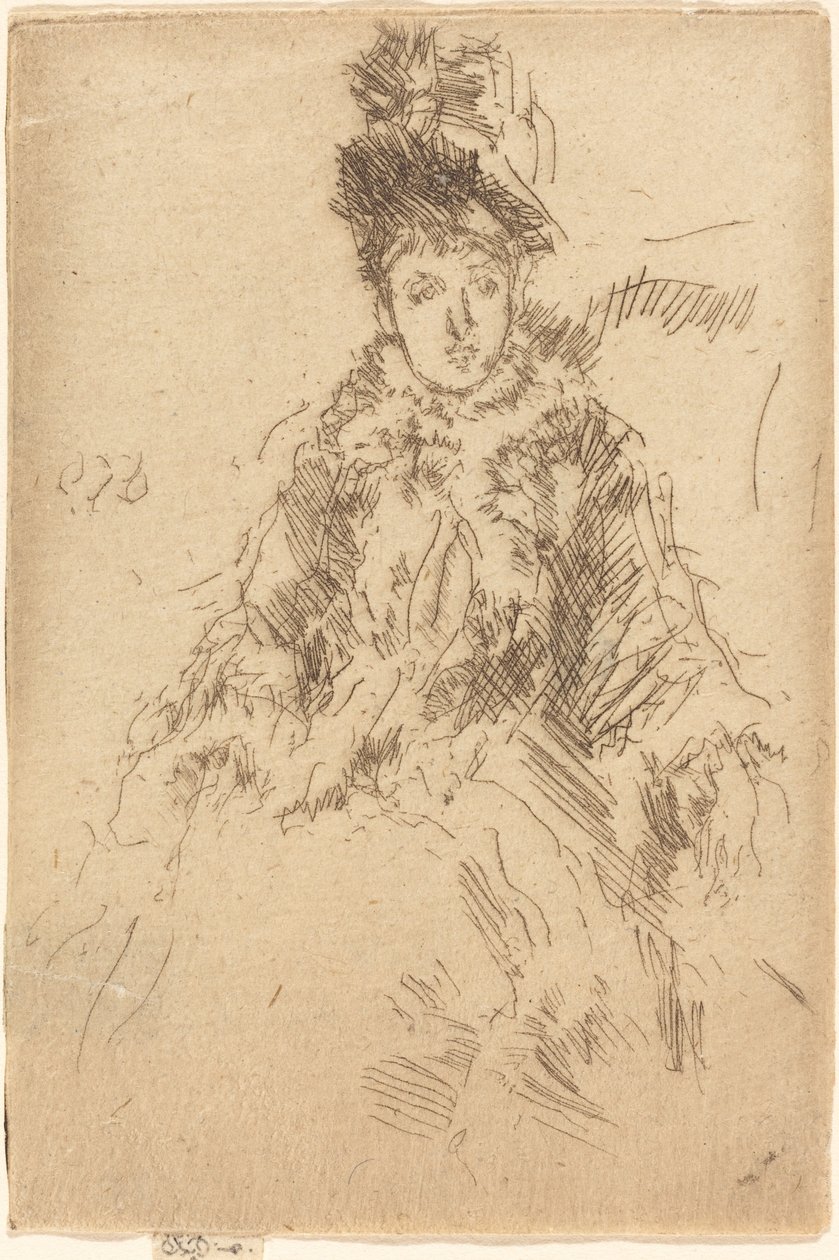panna Lenoir autorstwa James Abbott McNeill Whistler