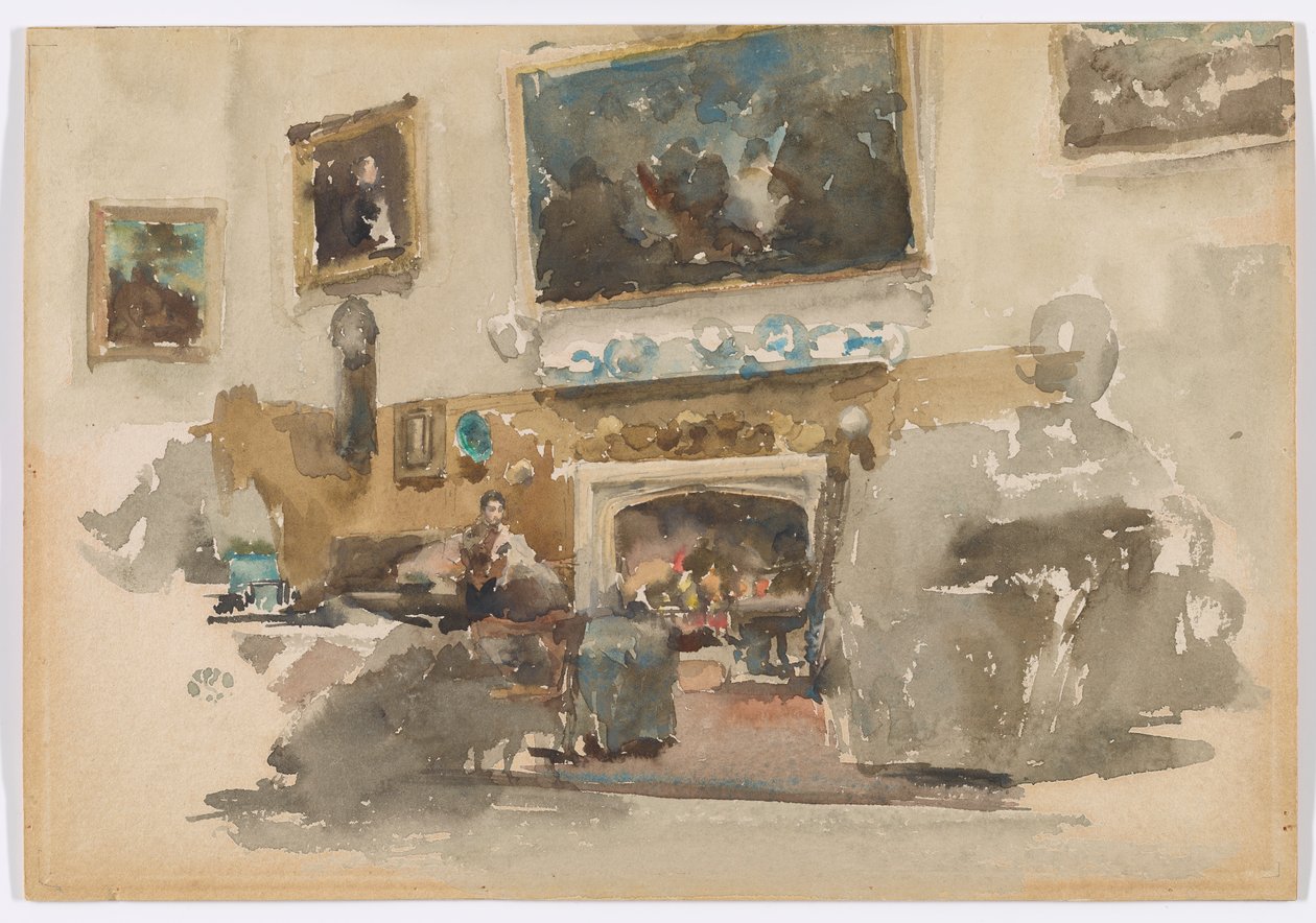 Moreby Hall autorstwa James Abbott McNeill Whistler