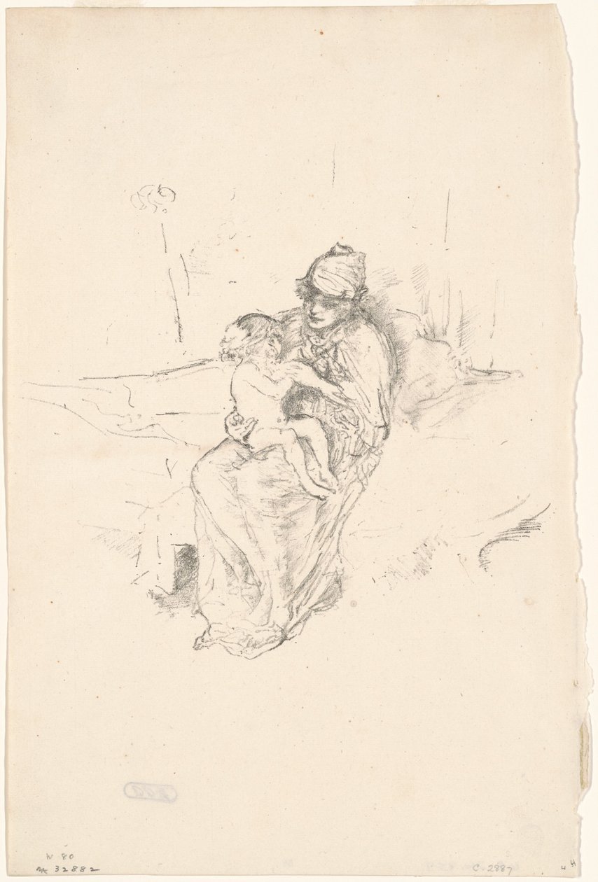 Matka i Dziecko, nr 1 autorstwa James Abbott McNeill Whistler