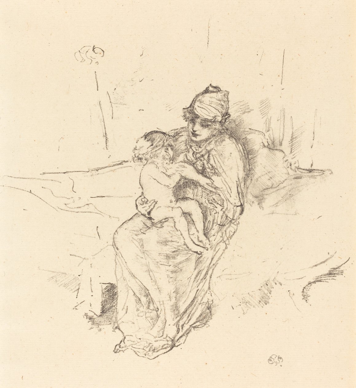 Matka i Dziecko, nr 1 autorstwa James Abbott McNeill Whistler