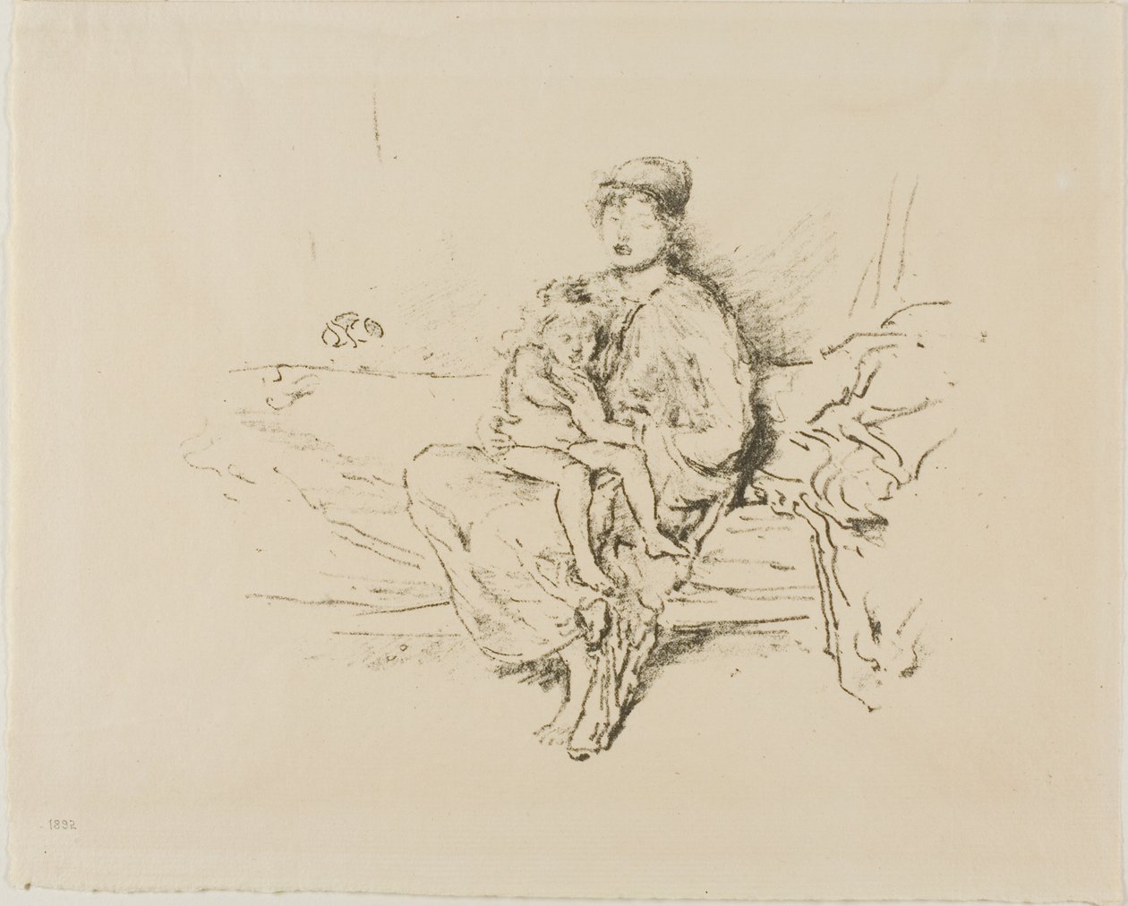Matka i Dziecko, nr 2 autorstwa James Abbott McNeill Whistler