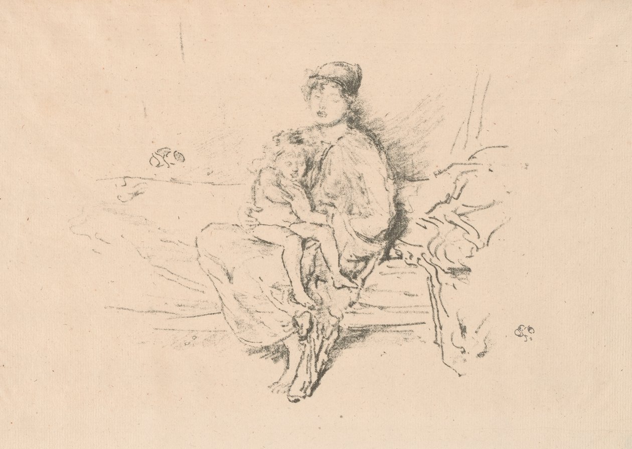 Matka i dziecko, nr 2 autorstwa James McNeill Whistler