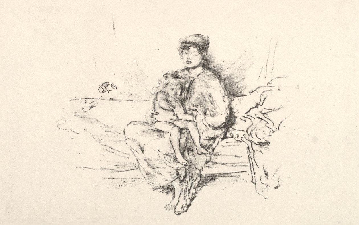 Matka i dziecko, nr 2 autorstwa James McNeill Whistler