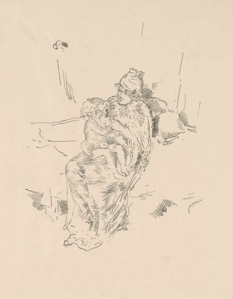 Matka i Dziecko, nr 5 autorstwa James Abbott McNeill Whistler