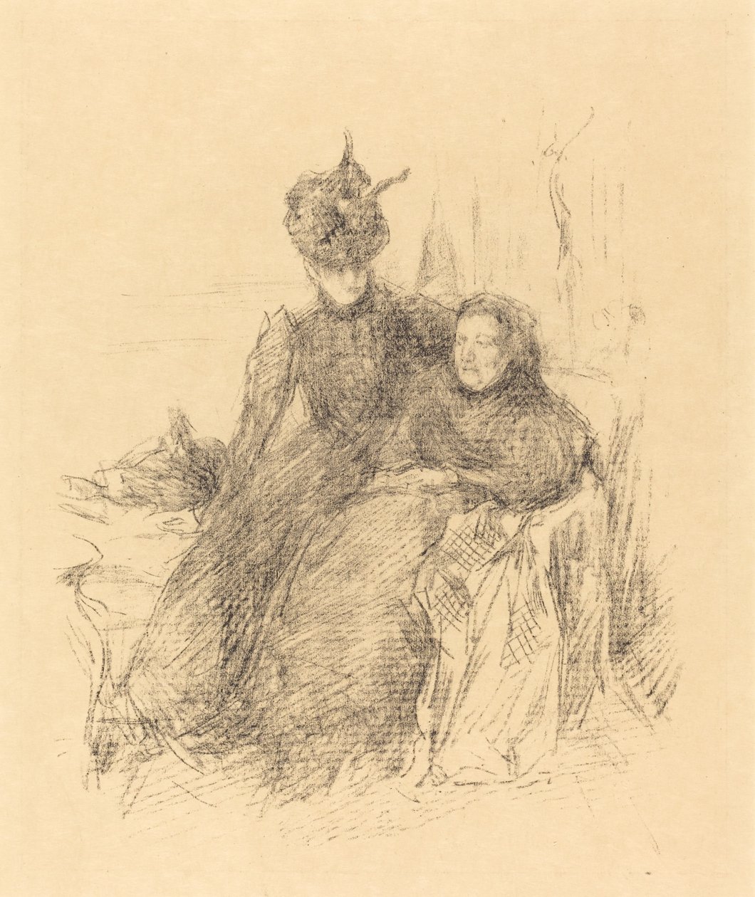 Matka i córka autorstwa James Abbott McNeill Whistler