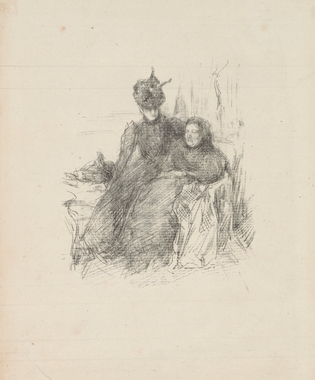 Matka i córka autorstwa James McNeill Whistler
