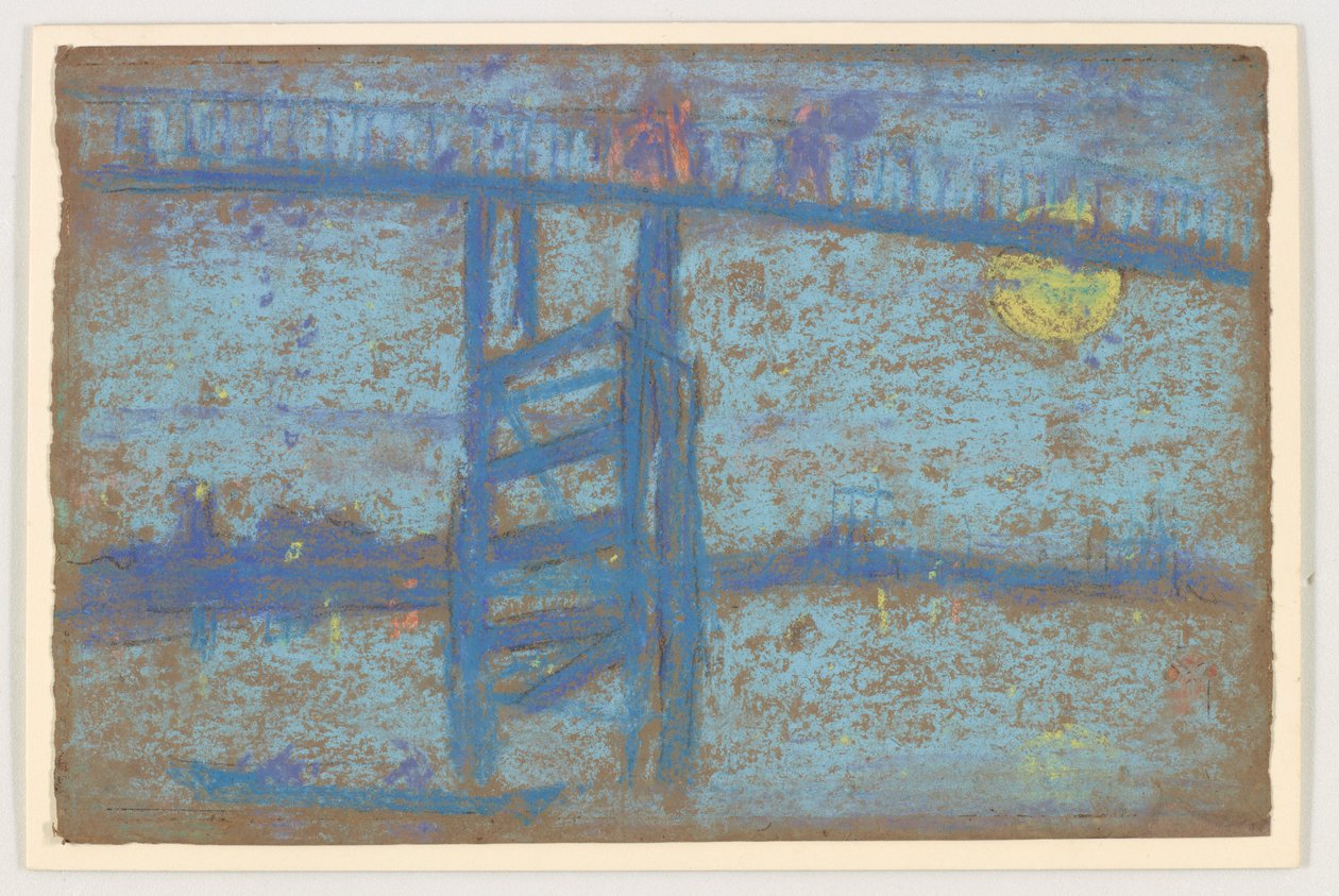 Nokturn: Most Battersea autorstwa James Abbott McNeill Whistler