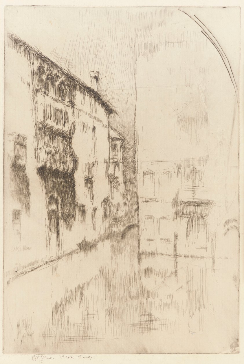 Nokturn: Pałace autorstwa James Abbott McNeill Whistler