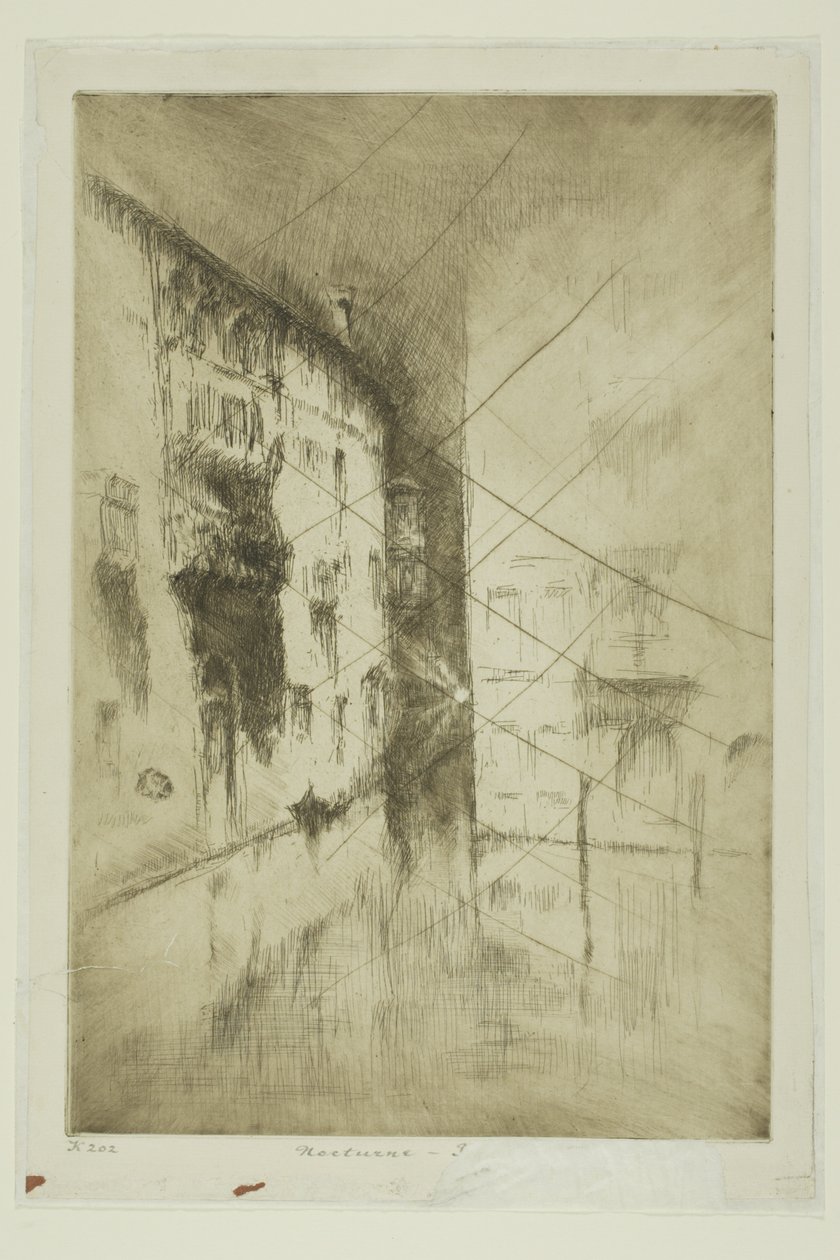 Nokturn: Pałace autorstwa James Abbott McNeill Whistler