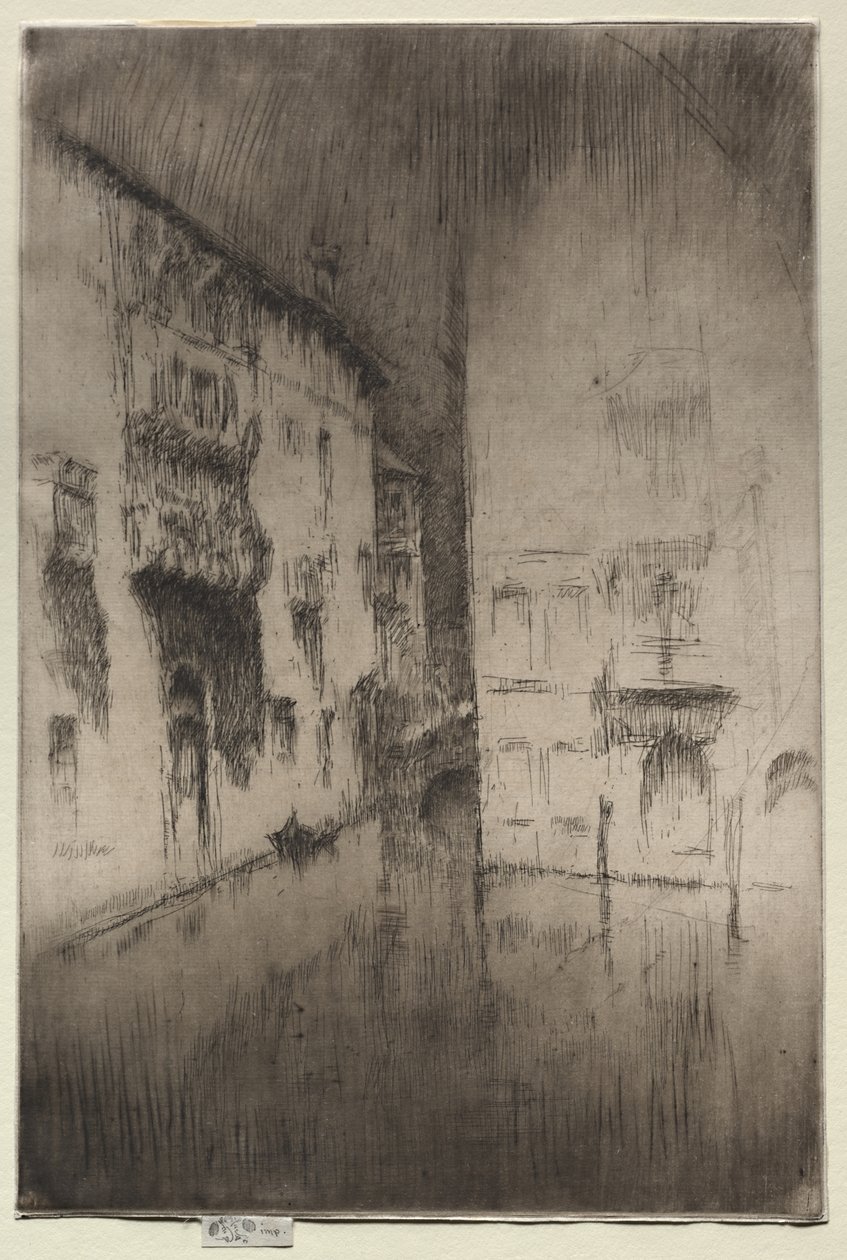 Nocturne:  Pałace autorstwa James McNeill Whistler