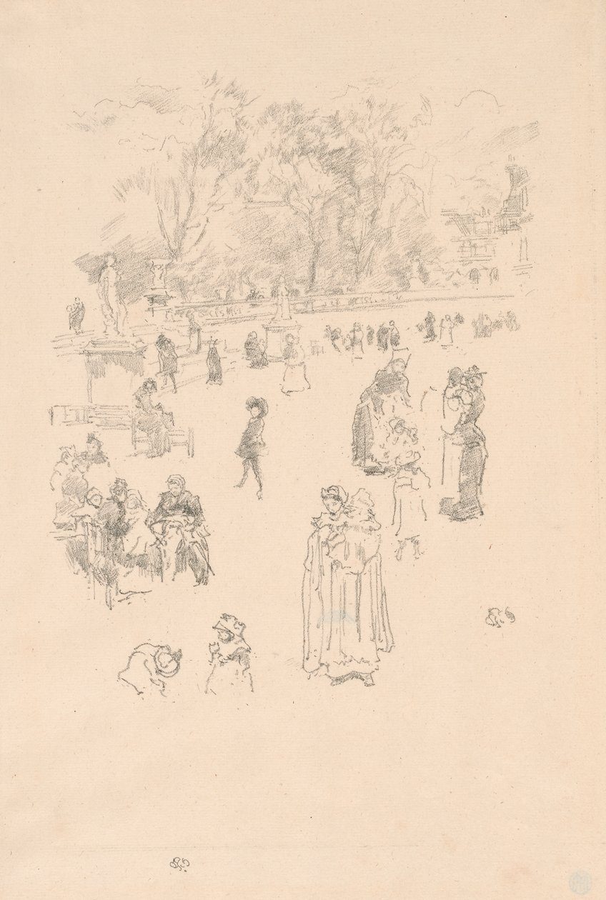 Pielęgniarki: „Służebnice Luksemburga” autorstwa James Abbott McNeill Whistler